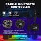 Nilight RGB LED Rock Lights Kit, 4 pods Underglow Multicolor Neon Light Pod with Bluetooth App Control Flashing Music Mode Wheel Well Light for Truck ATV UTV RZR SUV