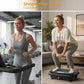 TISSCARE Vibration Plate Exercise Machine Mini Vibrating Plates for Lymphatic Drainage and Weight Loss, 400Lbs Capacity Full Body Power Shake Workout Platform for Home Cardio Fitness