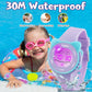 Kids Digital Analog Watches for Girls Boys, 7 Color Lights Waterproof Cute Wristwatches for Kids with Alarm Stopwatch, Great Present for Girls Boys Ages 5-13