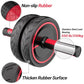 READAEER Ab Roller Wheel, Heavy Duty Workout Equipment for Home Gym, Professional Metal Handle with Rubber Surface Abdominal Exercise Wheel for Strength Training, Ab Wheel with Knee Pad