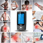 Belifu Dual Channel TENS EMS Unit – 24 Modes Muscle Stimulator with 10 Pads, Rechargeable Electronic Pulse Massager