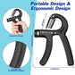 AIXPI Grip Strength Trainer, Hand Grip Exerciser Strengthener with Adjustable Resistance 11-132 Lbs (5-60kg), Forearm Strengthener, Hand Exerciser for Muscle Building and Injury Recover 1 PACK