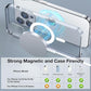 for MagSafe Charger: Magnetic Wireless Charging Pad for iPhone 17 16 15 14 13 12 Series & AirPods 4-2 Pro, Strong Magnet, Aluminum Alloy, USB-C/A Ports, Ultra-Thin & Portable, Ideal for Desk & Bedside