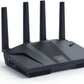 GL.iNet GL-MT6000 (Flint 2) WiFi 6 High Speed Gaming Routers for Wireless Internet, 2 x 2.5G Ethernet Ports for Fiber Optic Modem, Long Range Computer VPN WiFi Router, Home & Business