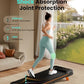 Walking Pad, Under Desk Treadmill with Incline for Home Office 2.5HP Portable Walking Treadmill with 265 Lbs Weight Capacity Walking Machine, Remote Control, LED Display