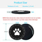 BukNikis Car Cup Holder Coasters-Car Interior Accessories 2.75 inch Silicone Anti Slip Cute Dog Paw Car Coaster -Universal (Pack of 2)