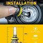 AUXITO H11/H8/H16 LED Fog Light Bulbs or DRL, 6000 Lumens 6500K Cool White Light, 300% Brightness, CSP LED Chips Fog Lamps Replacement for Cars, Play and Plug (Pack of 2)