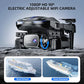 Drone with Camera for Adults Beginners Kids, Fun 1080P Foldable Mini Drone for Exciting Indoor Outdoor Play, RC Quadcopter with 2 Batteries, One Key Start, Easy to Fly, Altitude Hold, 3D Flips