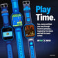 Mega Man Digital Gaming Smartwatch – Built from Mega Man™ 2, Classic & Arcade Modes, Non-Connected, Step Counter, Heart and Calories Tracking, Includes 2 Bands | Mini-Games Included, Camera Feature, Voice Recorder, Kids Wearable, Customizable Watch Faces