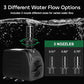 GROWNEER 550GPH Submersible Pump 30W Fountain Water Pump, 2000L/H, with 7.2ft High Lift, 3 Nozzles for Aquarium, Fish Tank, Pond, Hydroponics, Statuary, Pool