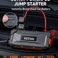 AstroAI S8 Ultra 4000A Car Jump Starter, Jump Box up to All Gas Engines & 12L Diesel, 12V Portable Power Bank with USB/Type-C Ports, 3 Modes LED Flashlight, Auto Battery Booster with Jumper Cable