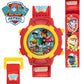 Nickelodeon Paw Patrol Kids Digital Watch with LCD Display, Velcro Strap, Chase, Marshall, Rubble & Rocky, Perfect for Young Fans Learning to Tell Time, Ideal Gift for Kids Ages 3+