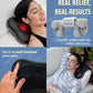 Zyllion Shiatsu Back & Neck Massager with Heat – 3D Electric Kneading Massage Pillow for Full Body Relaxation (Black, ZMA-13)