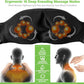 Shiatsu Neck & Shoulder Massager with Heat – 3D Kneading Massage Pillow for Full Body Relaxation, Home, Office & Car Use (Gift for Men & Women)