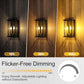E12 Candelabra Bulb 40 watt Equivalent, E12 LED Bulb Dimmable Chandelier Light Bulbs, B10 Candle Light Bulbs 2700K Soft White, 90+CRI, 400LM, Clear Glass, 12 Pack