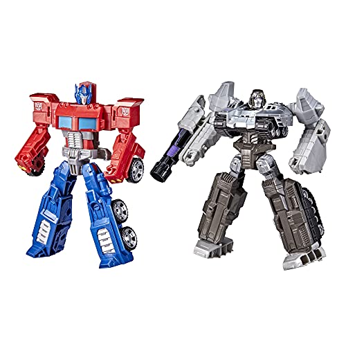 Transformers Toys Heroes and Villains Optimus  and Megatron 2-Pack Action Figures - for Kids Ages 6 and Up, 7-inch ( Exclusive)