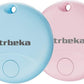 Ultrbeka Tracker 4 Pack Bluetooth Item Finder for iPhone – MFi Certified Smart Tracker Compatible with Apple Find My, Replaceable Battery, IP67 Waterproof Key Finder for Keys, Wallet, Luggage