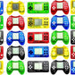 12 Pcs Video Game Party Favors for Kids, Mini Video Game Keychain as Return Gifts for Birthday Party, Classroom Prizes, Goodies Bags Stuffer