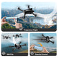 Drone with Camera 1080P HD,Mini Drone for Beginners Kids Adults,Foldable RC Quadcopter with Stable Hover,Trajectory Flight,One Key Take Off/Land,2 Batteries,Toys for Boys and Girls (Black)