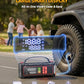 5000A Car Battery Jump Starter with Air Compressor 160PSI, Car Battery Charger 7.0L Gas/6.0L Diesel, Jumper Box for Car Battery with Tire Inflator & Power Bank& Jumper Cables, Father's Day