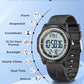 Beeasy Digital Watch for Men Women, 50M Waterproof, Ultra-Thin & Lightweight, 44mm Silicone Sports Watch with Alarm, Stopwatch, Countdown, Ideal for Gym, Running, School, Daily Wear