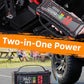 5000A Car Battery Jump Starter with Air Compressor 160PSI, Car Battery Charger 7.0L Gas/6.0L Diesel, Jumper Box for Car Battery with Tire Inflator & Power Bank& Jumper Cables, Father's Day