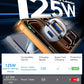 【Upgraded】 125W Car Charger USB C Super Fast Charging, [PD65W & QC60W][All Metal] MRGLAS Cigarette Lighter Car Charger, Car Electrical Accessories for iPhone 17 Pro Max iPad Samsung S26 S25 Pixel 10