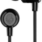 Skullcandy Jib Wired Earbuds with 3.5mm AUX Plug, Noise Isolating Fit, In-Line Microphone Call and Track Control, Convenient for Travel - Black