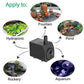 Knifel Submersible Pump 300GPH Ultra Quiet with Over Heating Protection 6ft High Lift for Fountains, Hydroponics, Ponds, Aquariums & More…