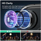ESR Camera Lens Protector for iPhone 15/15 Plus/14/14 Plus, Ultra-tough HD Individual Lens Protectors, Scratch Resistant, Ultra-thin Tempered Glass, Armorite Series, 1 Pack, Black