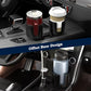 Quick-Install Car Cup Holder Expander, Space-Saving Cup Holder for Car with Offset Design, Non-Slip Large Water Bottle Holder Expander, Compatible with Owala, Stanley, Yeti Cups (24oz to 64oz)