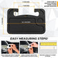EcoNour 2 in 1 Car Steering Wheel Desk | Tray for Laptop Car Mount with Pen Holder | Desk Console for Car | Food Tray for Eating with Drinks Holder | Multipurpose Travel Car Accessories