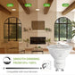 GEPLAD 6-Pack GU10 LED Bulb Dimmable, 3000K Soft White GU10 Bulb Replacement for Track Lighting, 582LM, 6W(50W Equivalent) LED Light Bulb for Kitchen, Range Hood, Living Room, Bedroom