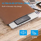 External CD DVD Drive, Ultra Slim CD Burner USB 3.0 with 4 USB Ports and 2 TF/SD Card Slots, Optical Disk Drive for Laptop Mac, PC Windows 11/10/8/7 Linux OS