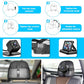 Baby Car Mirror with 4.3'' HD Night Vision Function Display, Safety Car Seat Camera with Wide Crystal Clear View, Easily Observe The Baby’s Move(Not USB)