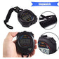 Pgzsy 2 Pack Multi-Function Electronic Digital Sport Stopwatch Timer, Large Display with Date Time and Alarm Function,Suitable for Sports Coaches Fitness Coaches and Referees,Pgzsy