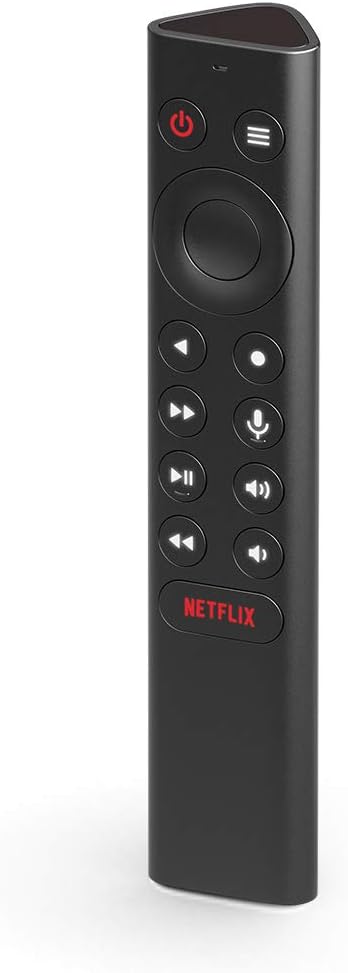 NVIDIA Shield Remote; Voice Search, Motion-Activated, Backlit Buttons, Customizable Menu Buttons, and IR Blaster to Control Your TV (930-13700-2500-100)