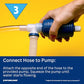 SWIMLINE HYDROTOOLS ORIGINAL Submersible Pool Cover Water Siphon Pump Automatic Removal For Above Ground Swimming Pools, Covers, & Hot Tubs Winterizing Kit |Non Electric Drain Hose Cover Saver 5436