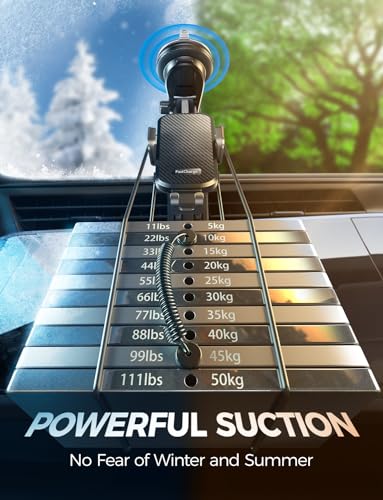 Wireless Car Charger with Phone Holder Mount, 15W Fast Charging Auto Clamping Phone Holders for You Car Windshield Dashboard Air Vent Accessories for iPhone, Samsung Galaxy, Google, etc
