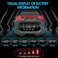 YONHAN Battery Charger 20A 12V/24V LiFePO4 Lead Acid Fully Automatic Battery Maintainer, Car Battery Trickle Charger Automotive w/Repair, Winter Mode, for AGM, STD, Gel, Deep Cycle Batteries