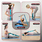 Acozycoo Stretching Strap with 10 Loops-Yoga Strap for Physical Therapy,Home Workout,Pilate & Flexibility Training,Non Elastic Exercise Stretch Band for Hamstring,Leg Stretcher Belt,Flexibility Fascia