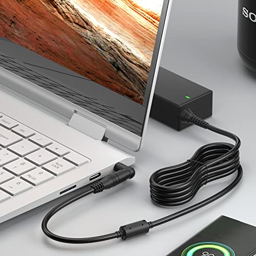 ZOZO 90W AC Universal Laptop Charger for HP Dell Gateway Toshiba Lenovo Acer Asus Samsung Sony Fujitsu Notebook Ultrabook Chromebook DC 12V 16V 18.5V 19V 19.5V 20V Power Adapter Supply Cord