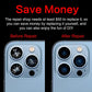 ASDAWN Back Camera Lens Glass Replacement for iPhone 13 Pro and 13 Pro Max, Rear Lens Glass Replacement kit with Pre-Installed Adhesive + Installation Manual + Repair Tool Kit