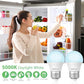 LED Refrigerator Light Bulb, 40 Watt Equivalent, 120V, Fridge Light Bulb 5000K Daylight White, A15 Appliance Bulb 5.5W for Freezer, 650LM, E26 Standard Base, 120V, Non-Dimmable, 2 Pack