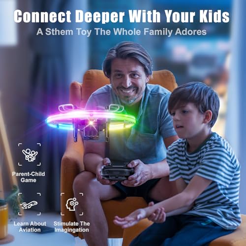 Drones for Kids, 2025 Mini RC Drone Quadcopter with 360 Degree Flip, 90 Degree Surround Flight, 8, 9, 10, 11, 12 Years Old Boys and Girls Ideal Gift Toys