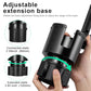This Hill Car Cup Holder Expander 2-in-1 with Adjustable Base & 360° Rotating Phone Mount, Compatible with iPhone 17 Pro Max and Smartphones up to 4.13", Fits Large Bottles up to 3.78"