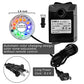 DOMICA 15W 220 GPH Submersible Fountain Pump with LED Light (800L/H), Ultra Quiet Adjustable Water Pump for Water Feature, Hydroponics, Garden, Pond, Aquariums, Fish Tanks, Indoor Outdoor Fountain