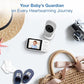 VTech VM819 Baby Monitor with Camera and Audio, 2.8” Screen Portable Baby Camera, Night Vision, 2-Way Audio, Temperature Sensor and Lullabies, Secure Transmission No WiFi, Ideal for Baby/Elderly/Pet