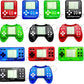 12 Pcs Video Game Party Favors for Kids, Mini Video Game Keychain as Return Gifts for Birthday Party, Classroom Prizes, Goodies Bags Stuffer