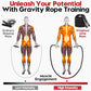 Weighted Jump Rope for Men and Women, 3lb 4lb 5lb Adult Heavy Skipping Rope, Jumprope for Fitness,Workout Equipment, Fitness Equipment for Home Gym Exercise,Improve Strength and Building Muscle